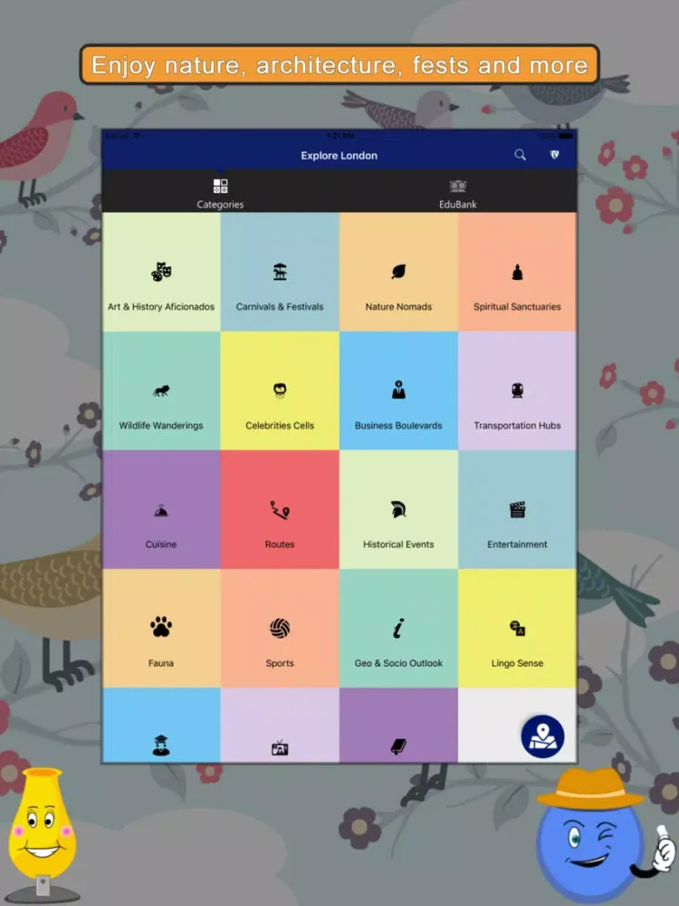 ภาพหน้าจอของ Explore London SMART City Guide iPad 