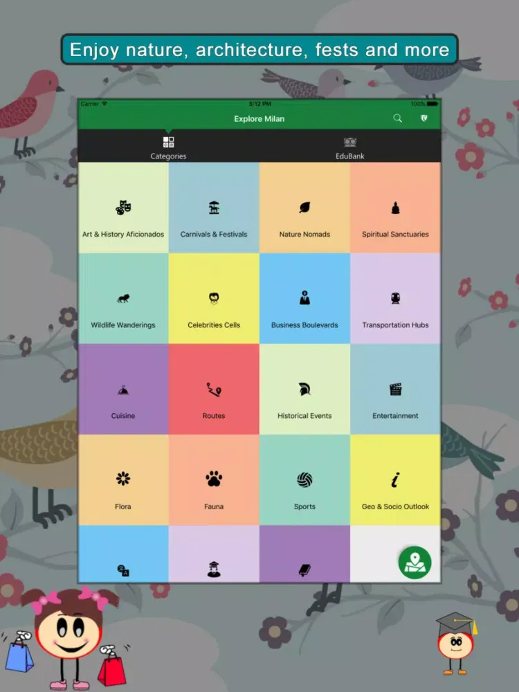 تصاویر Explore Milan SMART City Guide iPad 