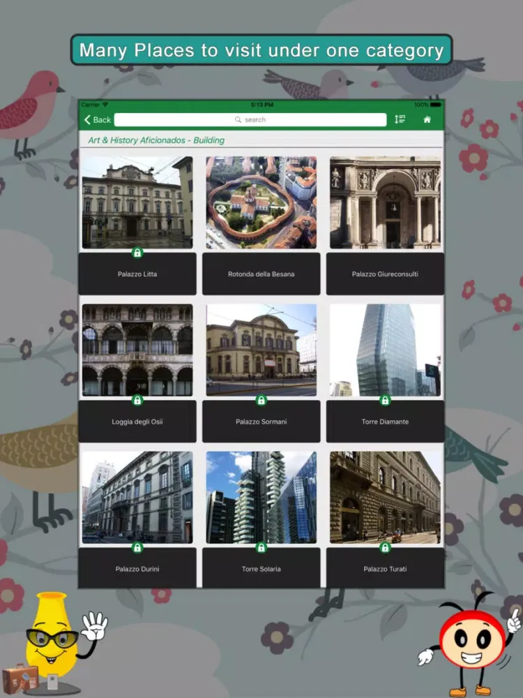 تصاویر Explore Milan SMART City Guide iPad 