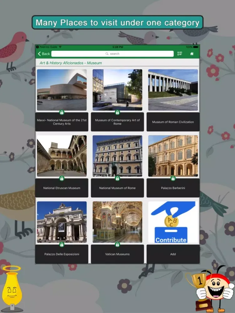 Explore Rome SMART City Guide iPad  स्क्रीनशॉट