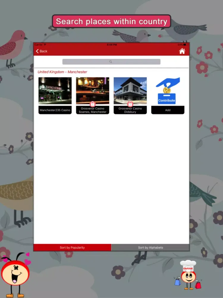 Casinos Worldwide SMART Guide iPad 应用截图