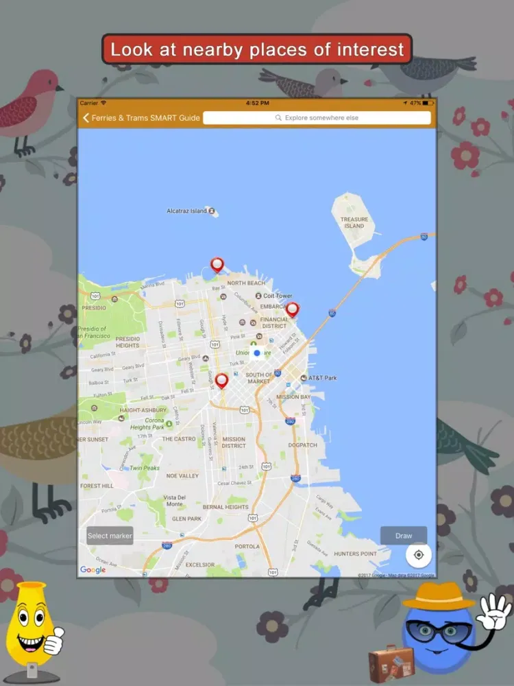 Ferries & Trams SMART Guide iPad  স্ক্রিনশট