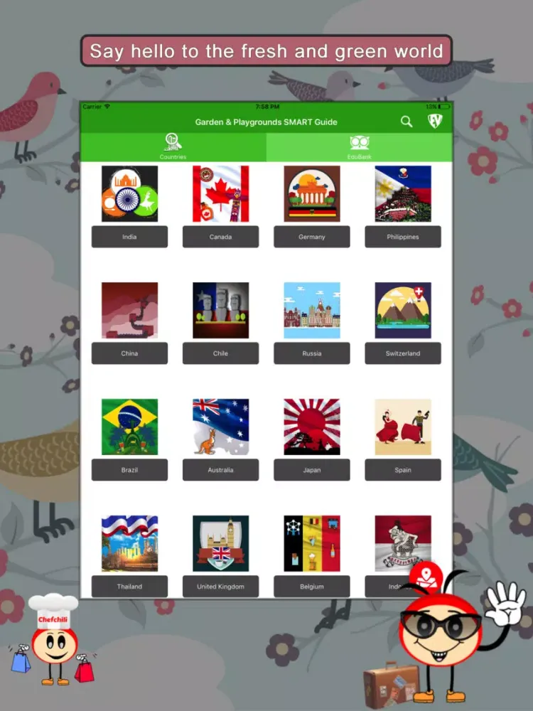 Captures d'écran de Garden & Playgrounds SMART Guide iPad 
