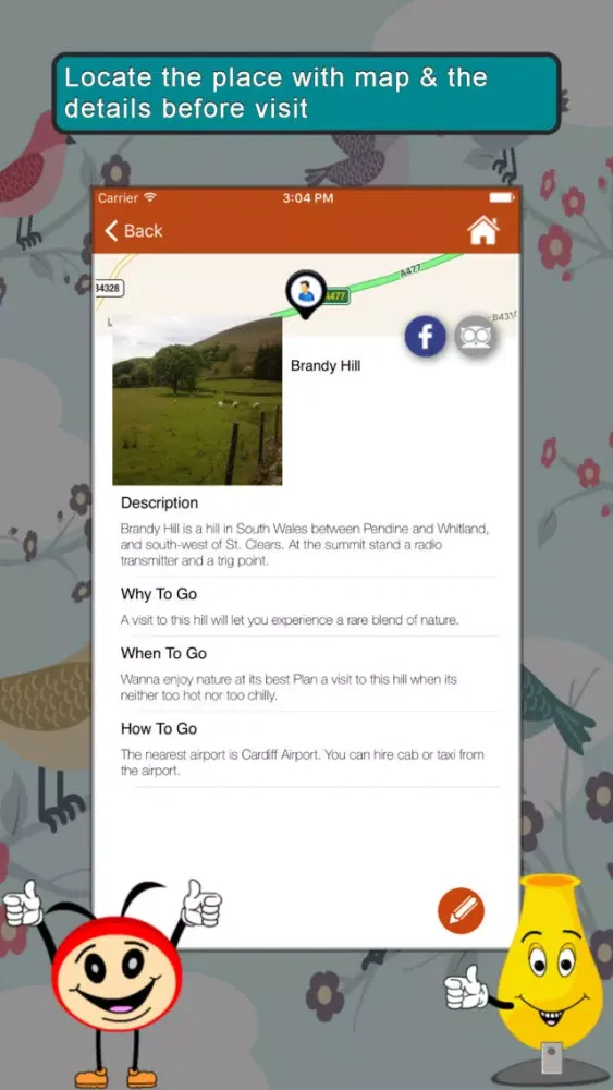 Capturas de pantalla de Famous Caves and Hills SMART Guide