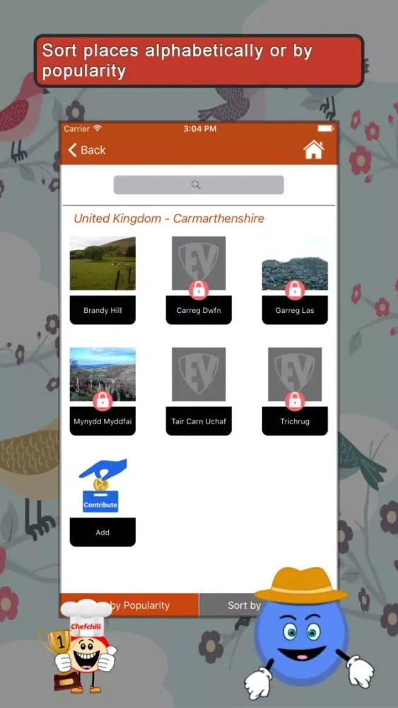 Capturas de pantalla de Famous Caves and Hills SMART Guide