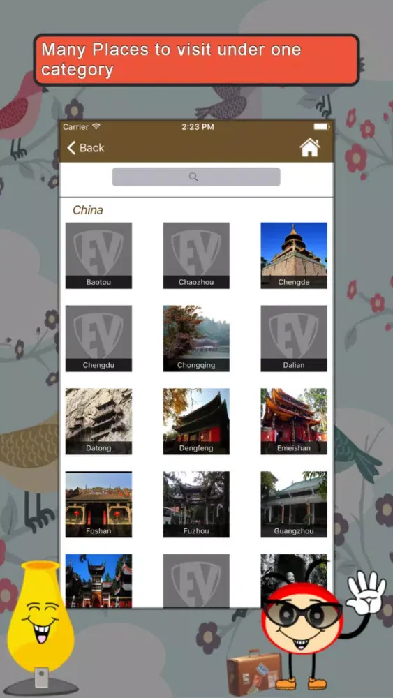 Religious Places SMART Guide Screenshots
