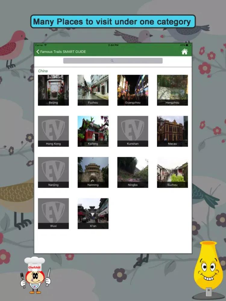 Famous Trails SMART Guide iPad  Ekran Görüntüleri