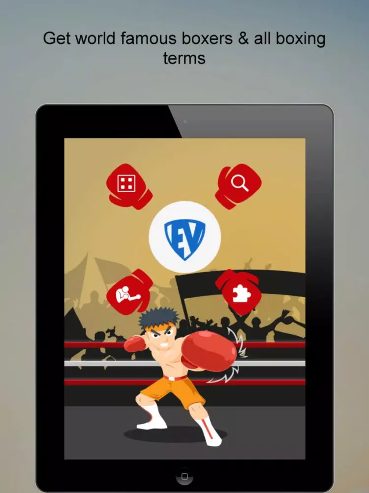 Capturas de tela do Boxing Dictionary SMART Guide iPad 