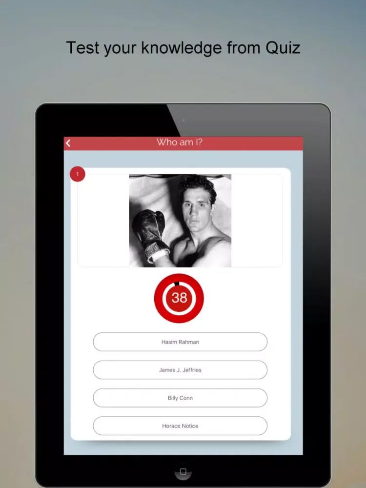 Capturas de tela do Boxing Dictionary SMART Guide iPad 