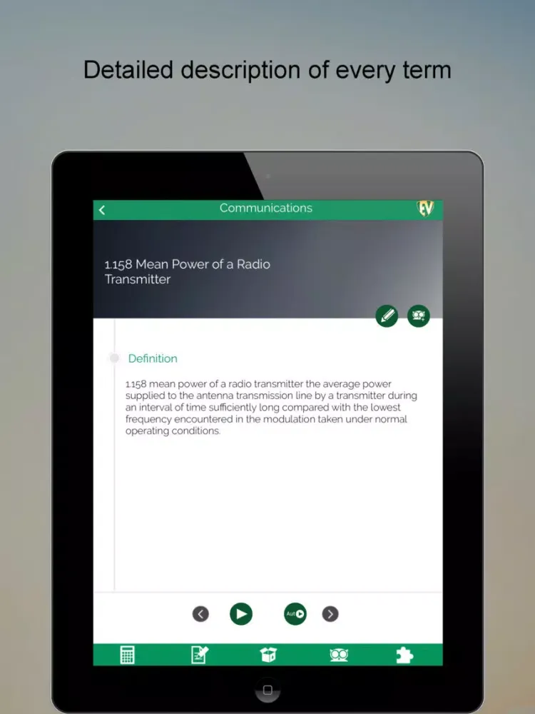 Tangkapan skrin Electronics Engineering Guide iPad 