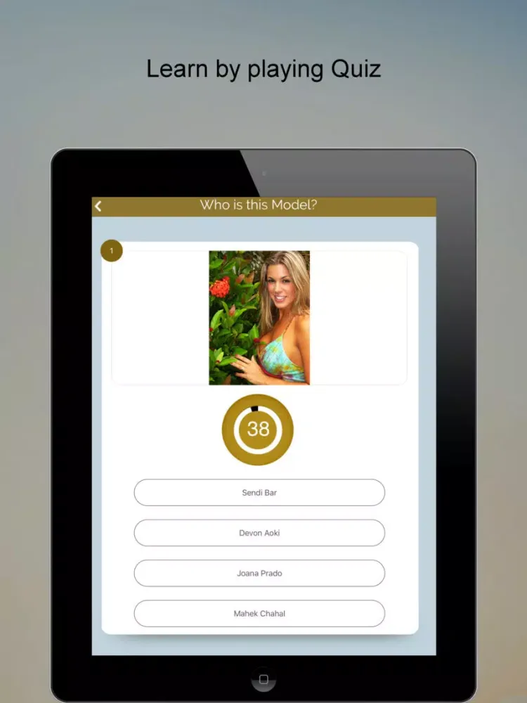 Скриншоты Famous Models SMART Biography iPad 