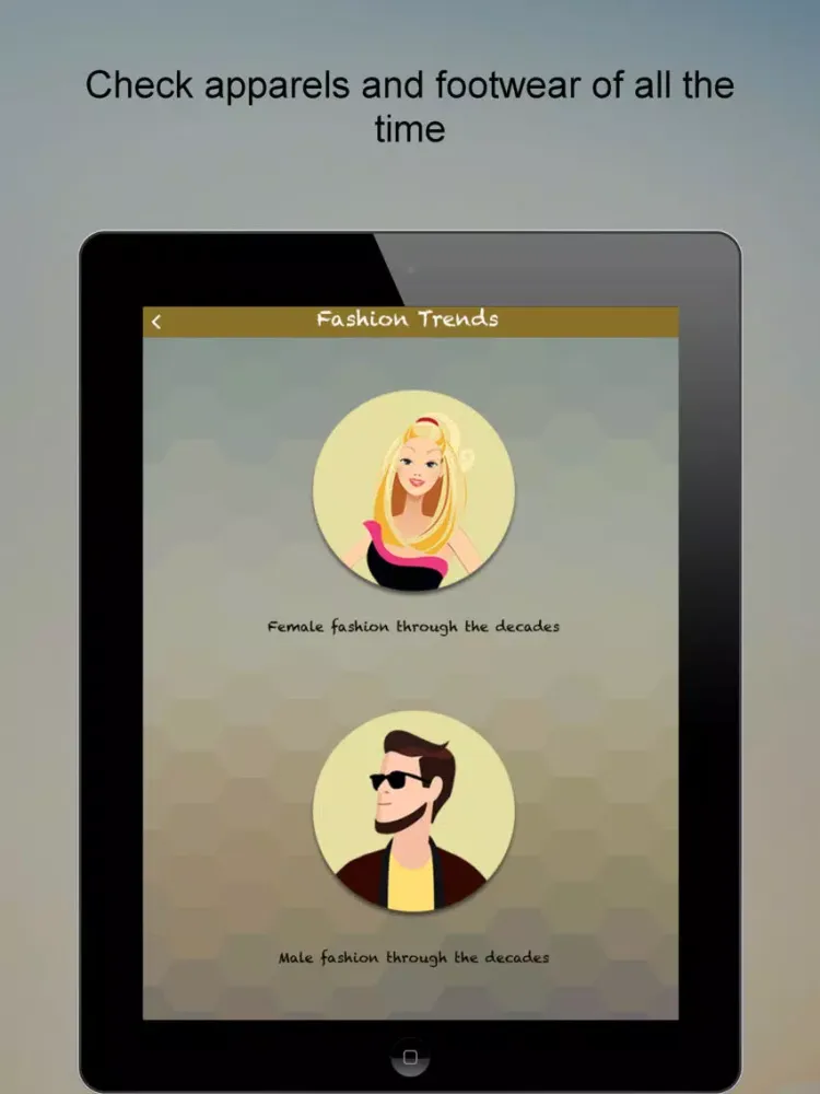 Скриншоты Famous Models SMART Biography iPad 