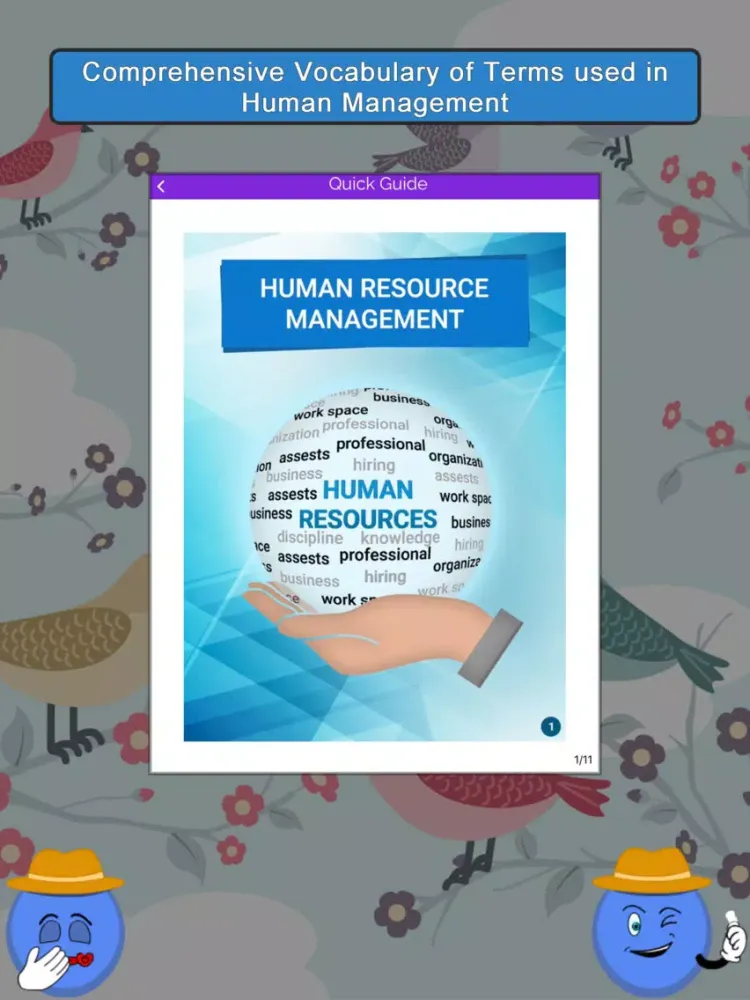 Ảnh chụp màn hình của People Operations SMART Guide iPad 