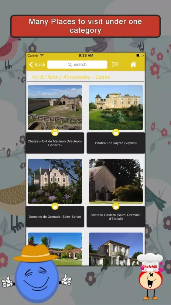 West Europe SMART Guide Screenshots