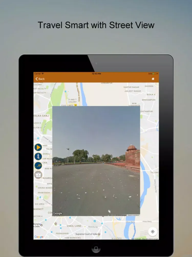 Zrzuty ekranu Explore New Delhi SMART City Guide iPad 