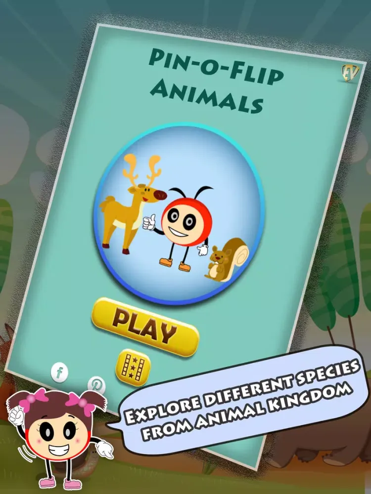Captures d'écran de Pin-O-Flip Animals iPad 