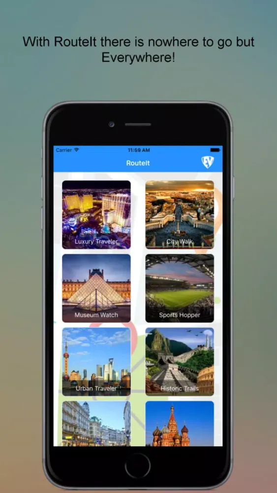 RouteIt: SMART Virtual Route Guide Screenshots