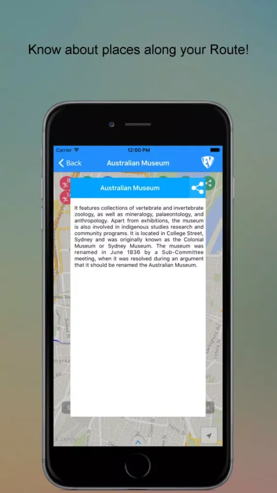 RouteIt: SMART Virtual Route Guide Screenshots