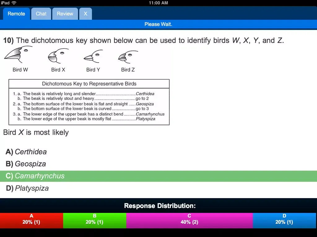 Capturas de tela do ClickerSchool Virtual Clicker iPad 