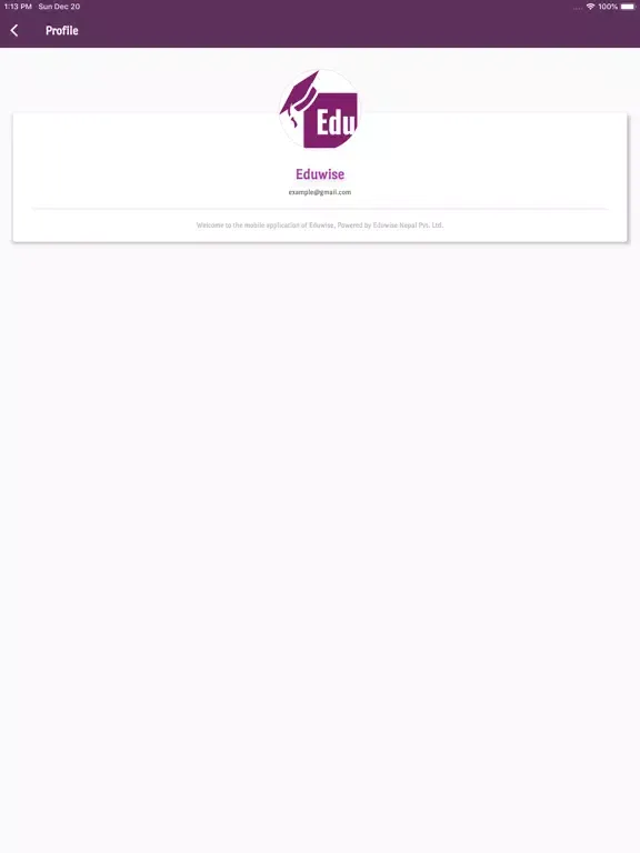 Eduwise Nepal iPad  Screenshots