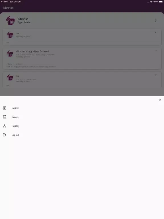 Eduwise Nepal iPad  Screenshots