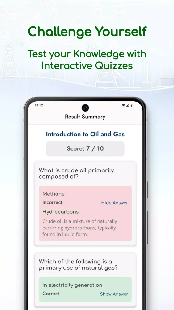 Capturas de pantalla de Oil N Gas Simplified Learning
