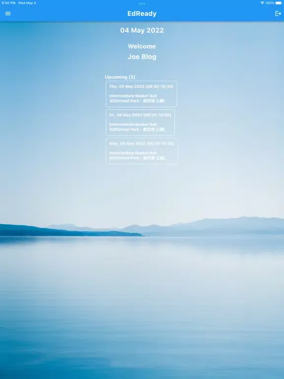 Zrzuty ekranu EdReady iPad 