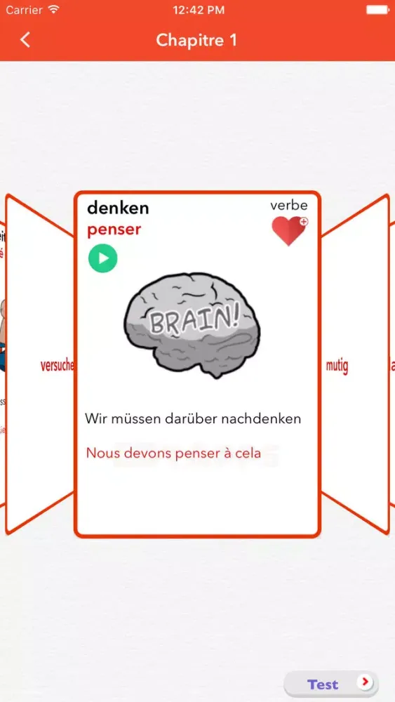 Vocabulaire allemand - Apprendre l'allemand Ekran Görüntüleri
