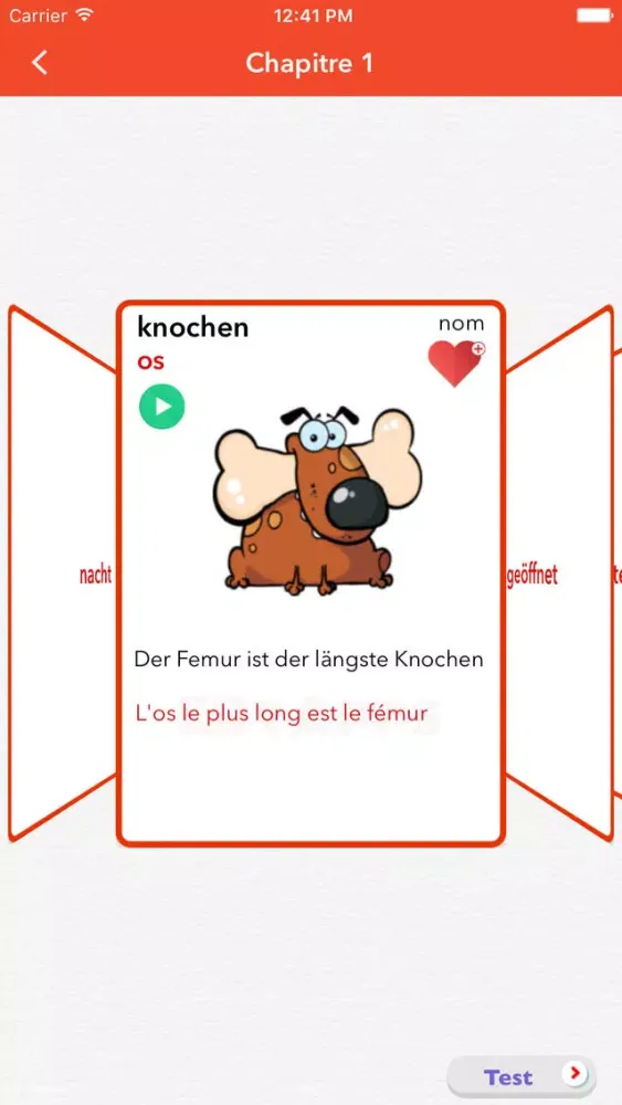 Vocabulaire allemand - Apprendre l'allemand Ekran Görüntüleri