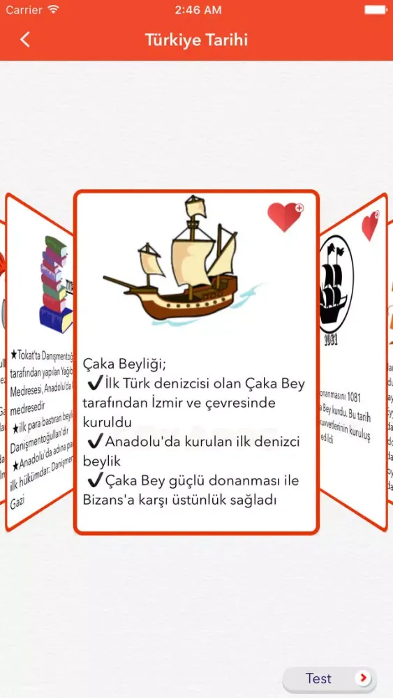 Capturas de pantalla de KPSS Kartları Genel Kültür
