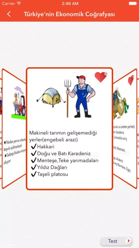 Capturas de pantalla de KPSS Kartları Genel Kültür
