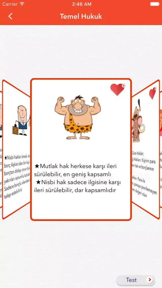Capturas de pantalla de KPSS Kartları Genel Kültür