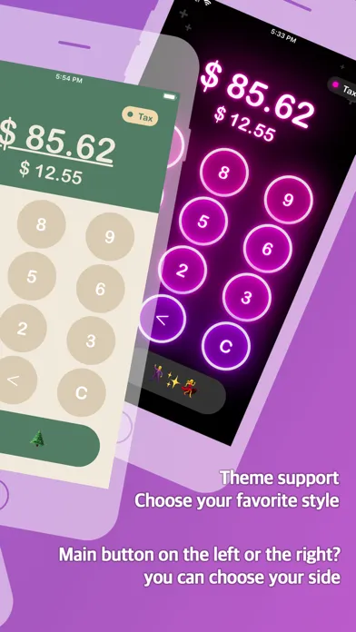 Tiny Tip Calculator سکرین شاٹس