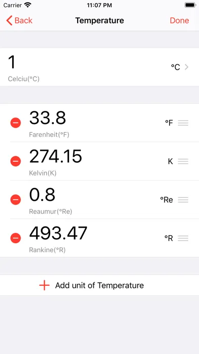 Ảnh chụp màn hình của All Units Convertor