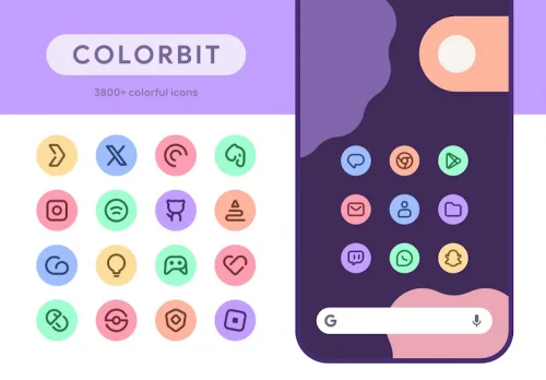 Colorbit Icon Pack-screenshot-1