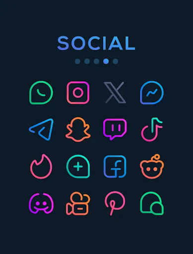 Tangkapan layar Linebit Icon Pack