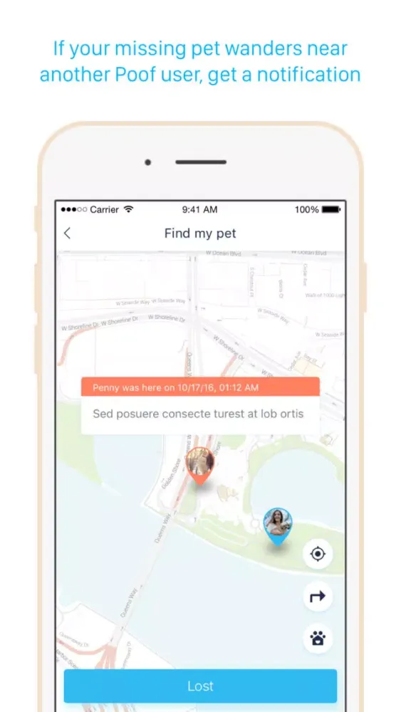 Capturas de pantalla de Poof Pet Activity Tracker