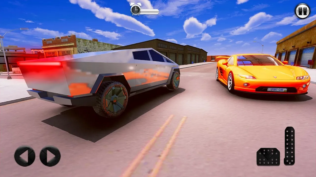 Tesla CyberTruck Self Driving Screenshots