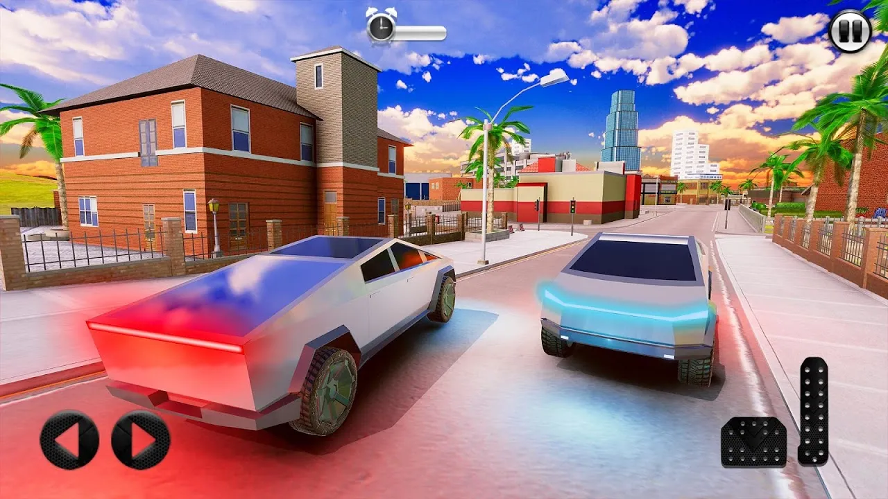 Tesla CyberTruck Self Driving Screenshots