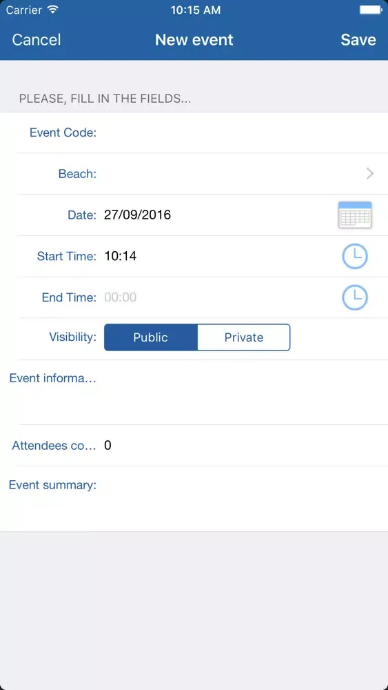 Marine LitterWatch Screenshots