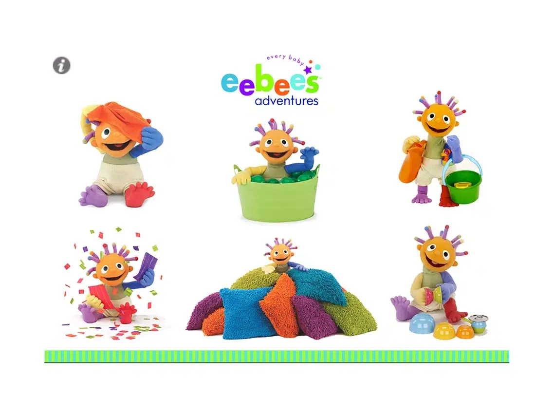 eebee's baby appventures iPad  स्क्रीनशॉट