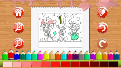 Pomni Coloring Book سکرین شاٹس