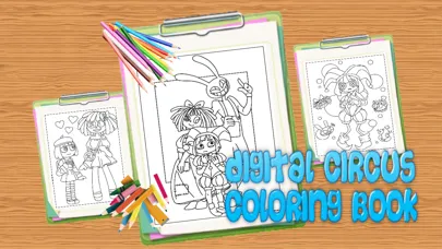 Pomni Coloring Book سکرین شاٹس