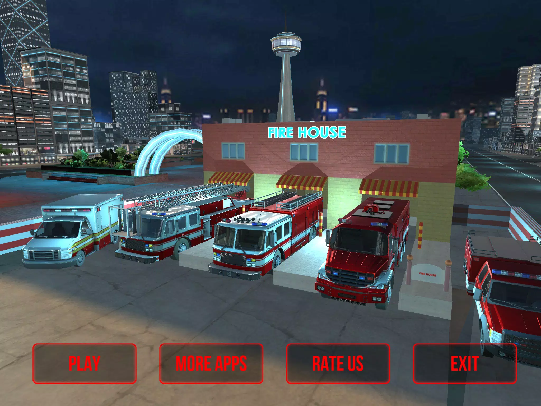 Fire Trucks Firefighter Game Screenshots