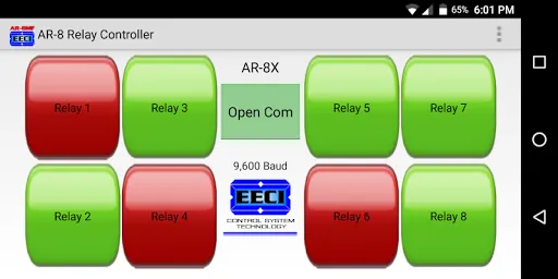 AR-8 USB Relay Controller Screenshots