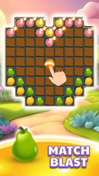 Match 3 games - Fruit match 스크린샷