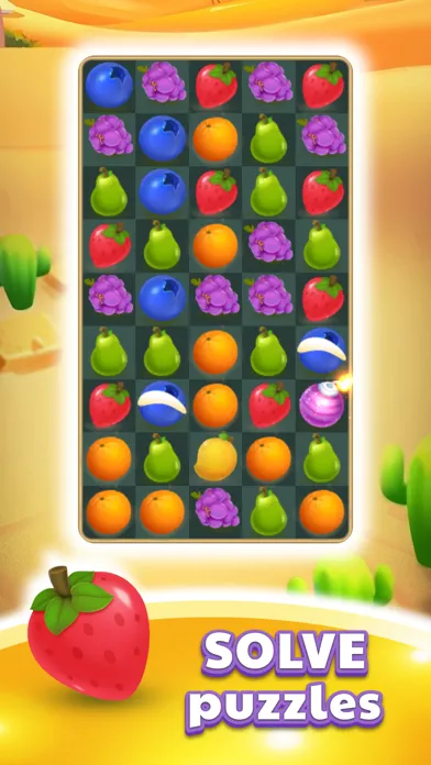 Match 3 games - Fruit match 스크린샷