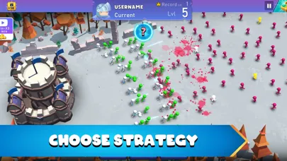Stickman Fight: Strategy Games スクリーンショット