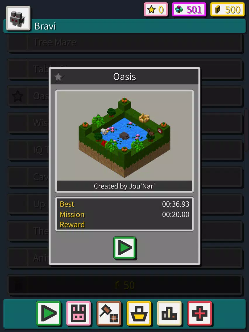 Ảnh chụp màn hình của Brave Rabbit iPad 
