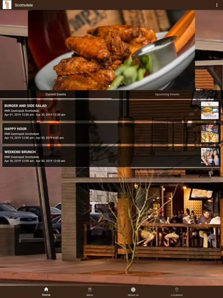 RNR Gastropub iPad  Screenshots